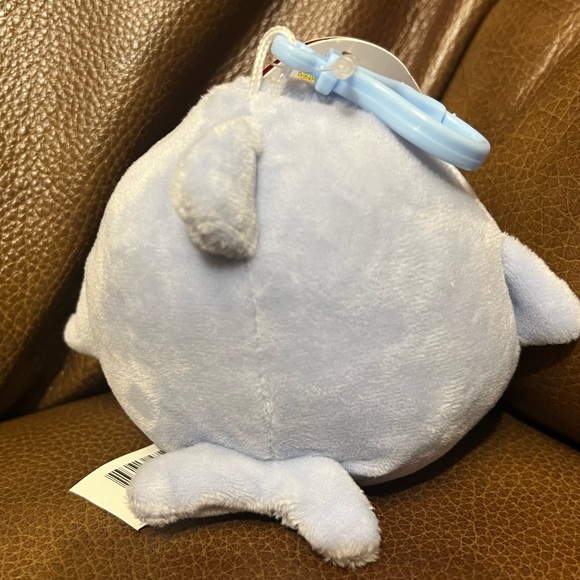 Squishmallows Samir the Whale 3.5” Clip! - Picture 2 of 6